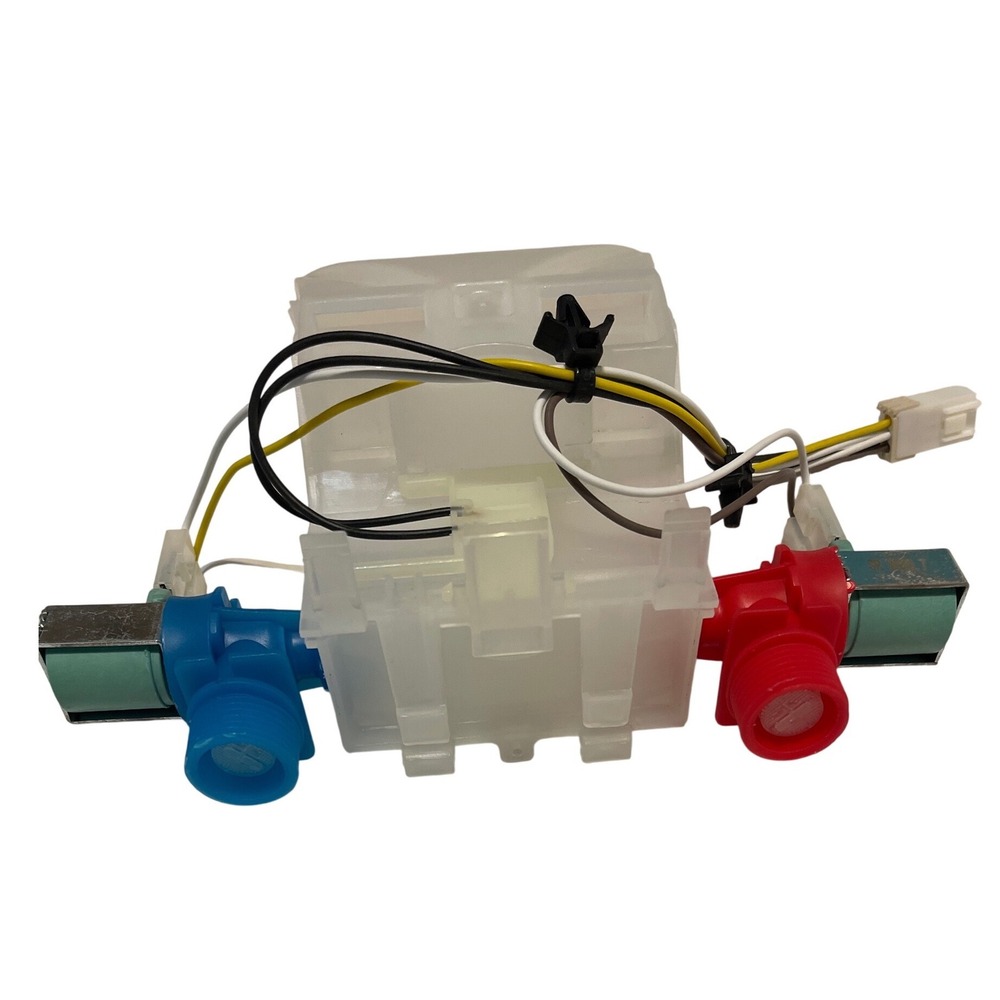 SAP‎ W10144820 Washer Water Inlet Valve Assembly Dual Solenoid Hot Cold NEW